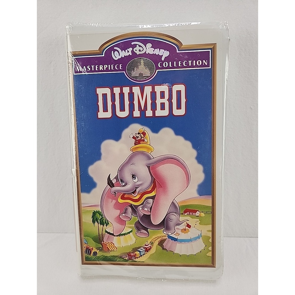 Walt Disney Dumbo Masterpiece Collection VHS Clamshell 1999 Classic Sealed